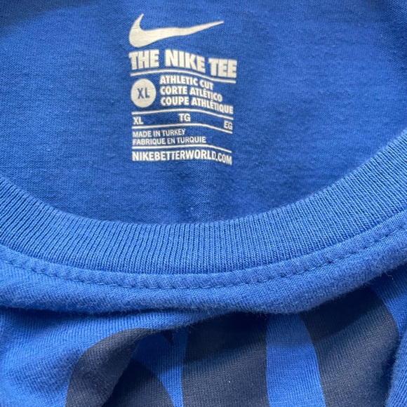Nike Kids Black Hoodie and Blue Long Sleeve Shirt - Picture 6 of 6